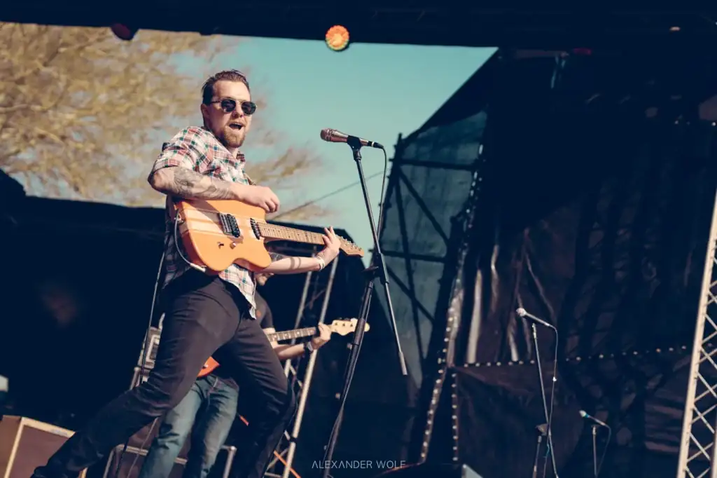 Rob Visser on stage – Photo: Alexander Wolf